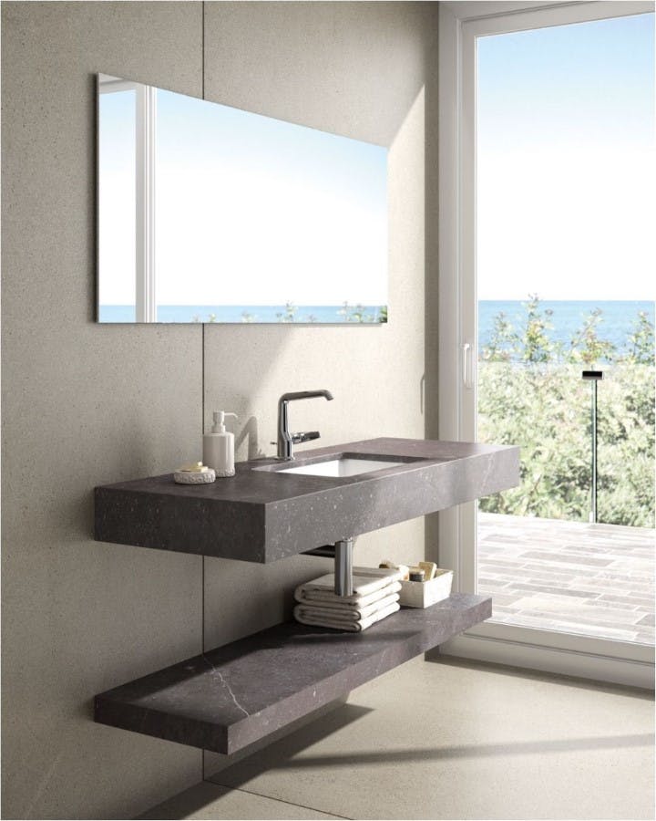 Image 44 of washbasins hline bath.jpg?auto=format%2Ccompress&ixlib=php 3.3 in כיורי רחצה - Cosentino