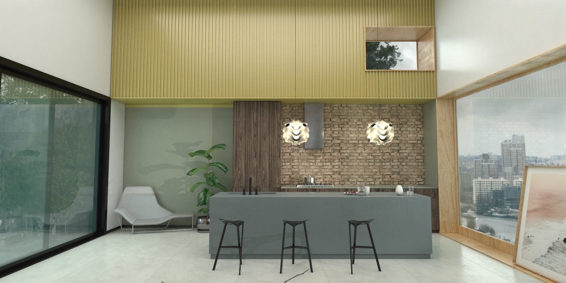 Image of Virtual stand Cosentino KBIS 2021 Kitchen in Cosentino på amerikanska mässan KBIS- helt virtuell 2021 - Cosentino