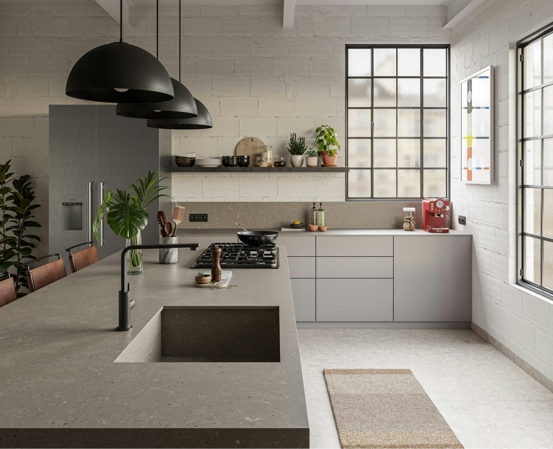 Číslo obrázku 32 aktuální sekce {{These four Silestone grey colours are sure to catch the eye}} Cosentino Česká Republika