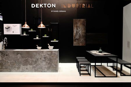 Image 39 of Dekton Industrial Stand Cosentino KBIS 2018 lr 1500x1000 6.jpg?auto=format%2Ccompress&fit=crop&ixlib=php 3.3 in Mutua Madrid Open, a "Tops On Top" tournament - Cosentino