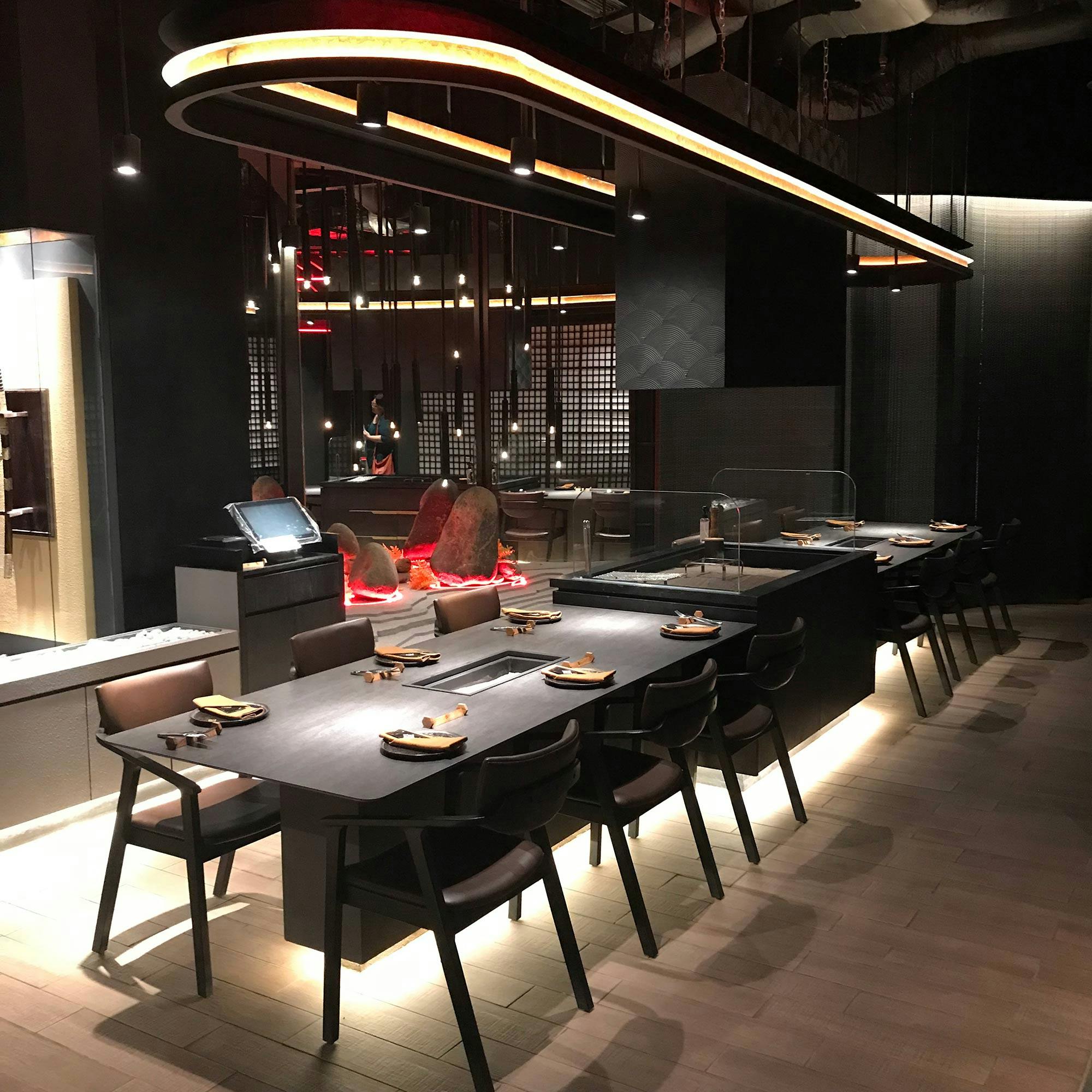 Image 35 of Sohichiro Restaurant 1.jpg?auto=format%2Ccompress&ixlib=php 3.3 in Dekton clads the bar at La Cosmo, a prestigious restaurant whose interior design won the iF Design Award 2023 - Cosentino