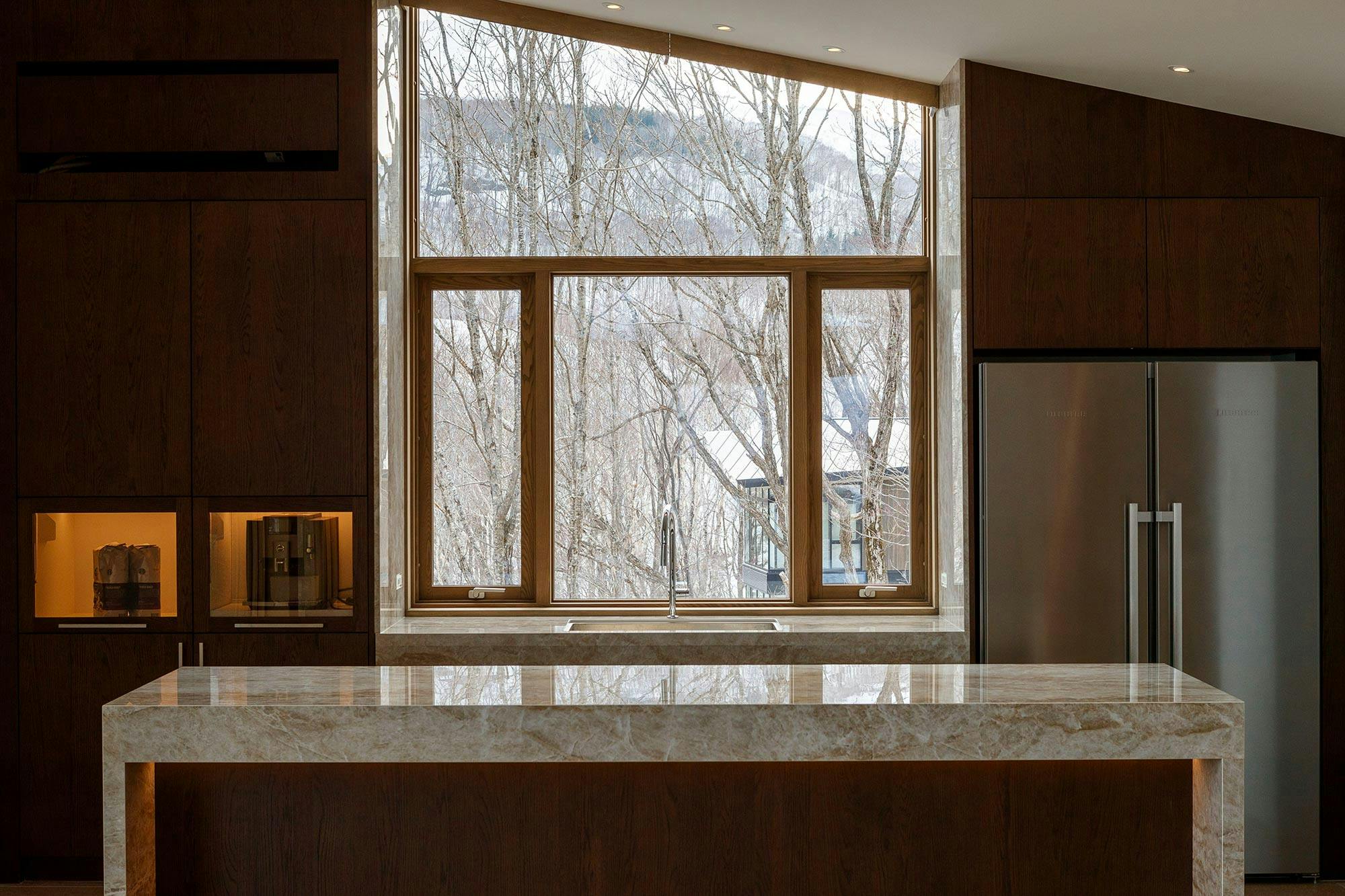 Image 39 of Karuizawa Villa by Crhistopphers 2.jpg?auto=format%2Ccompress&fit=crop&ixlib=php 3.3 in Oliver Goettling's futuristic kitchen: design and funcionality in limited spaces - Cosentino