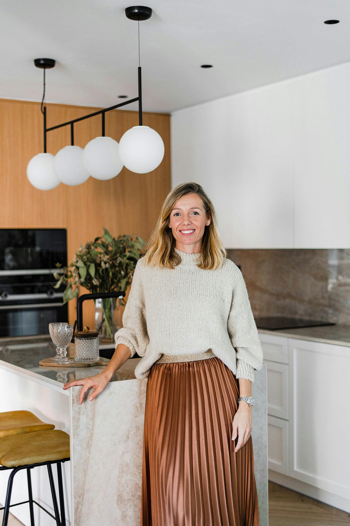Bildnummer 44 des aktuellen Abschnitts von Interior Designer Andrea Brodin’s Nordic HTH kitchen featuring Silestone Nolita von Cosentino Österreich