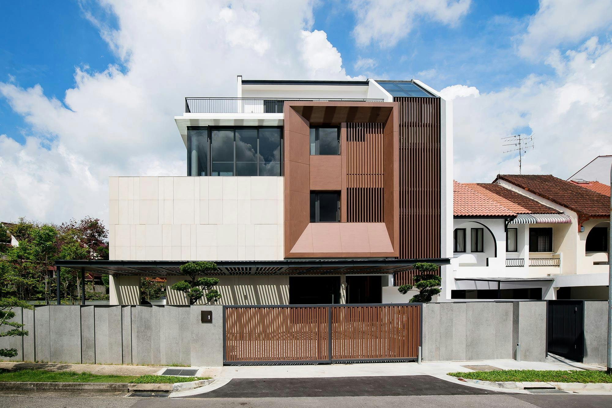 Bildnummer 45 des aktuellen Abschnitts von A sustainable, avant-garde façade for a house with a contemporary design in Portugal von Cosentino Österreich