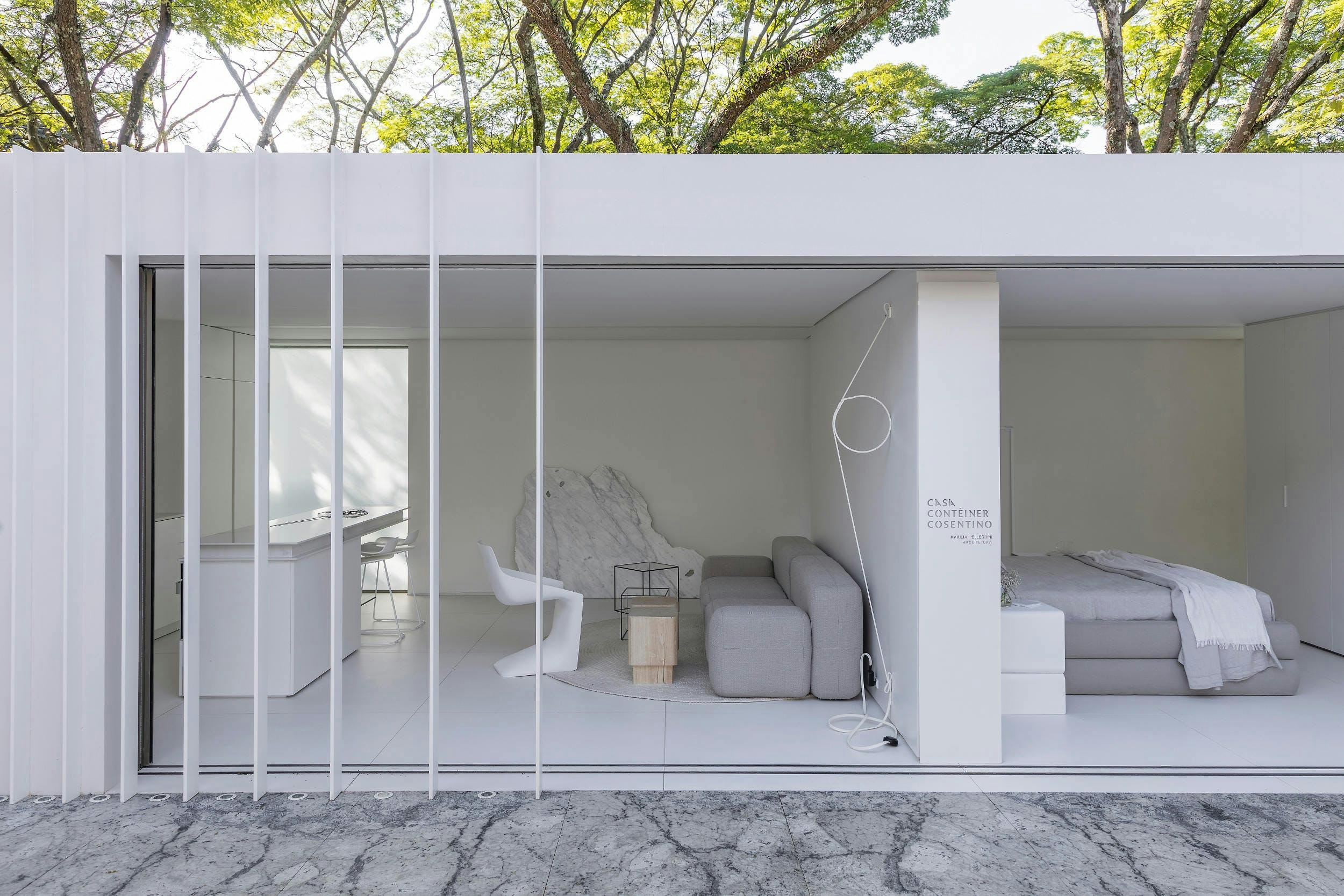 Bildnummer 43 des aktuellen Abschnitts von A prefabricated home using Silestone for a luxurious and minimalist look von Cosentino Deutschland