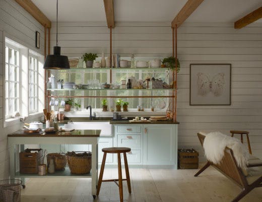 Bildnummer 38 des aktuellen Abschnitts von Ideen für kleine Küchen kombiniert mit dem Wohnzimmer von Cosentino Deutschland