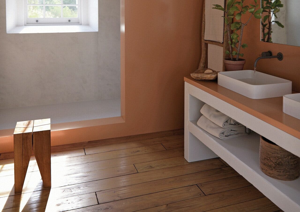 Silestone-Bathroom-Arcilla-Red-e1680261172579-4 Image 79 of Silestone Bathroom Arcilla Red e1680261172579 4.jpg?auto=format%2Ccompress&ixlib=php 3.3 in Inspiration - Cosentino