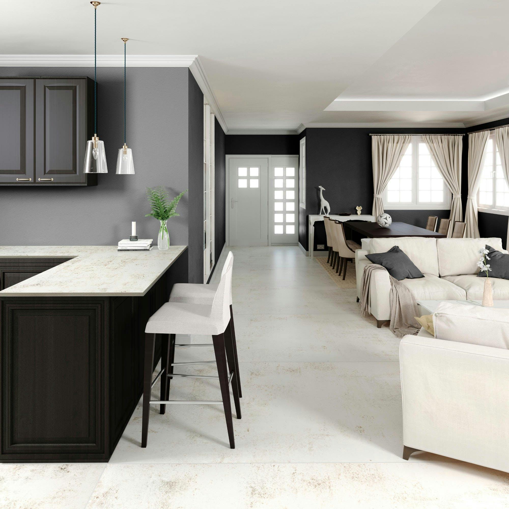 Image of Dekton Living Room Nilium.jpg?auto=format%2Ccompress&ixlib=php 3.3 in Dekton Kitchen Countertops - Cosentino