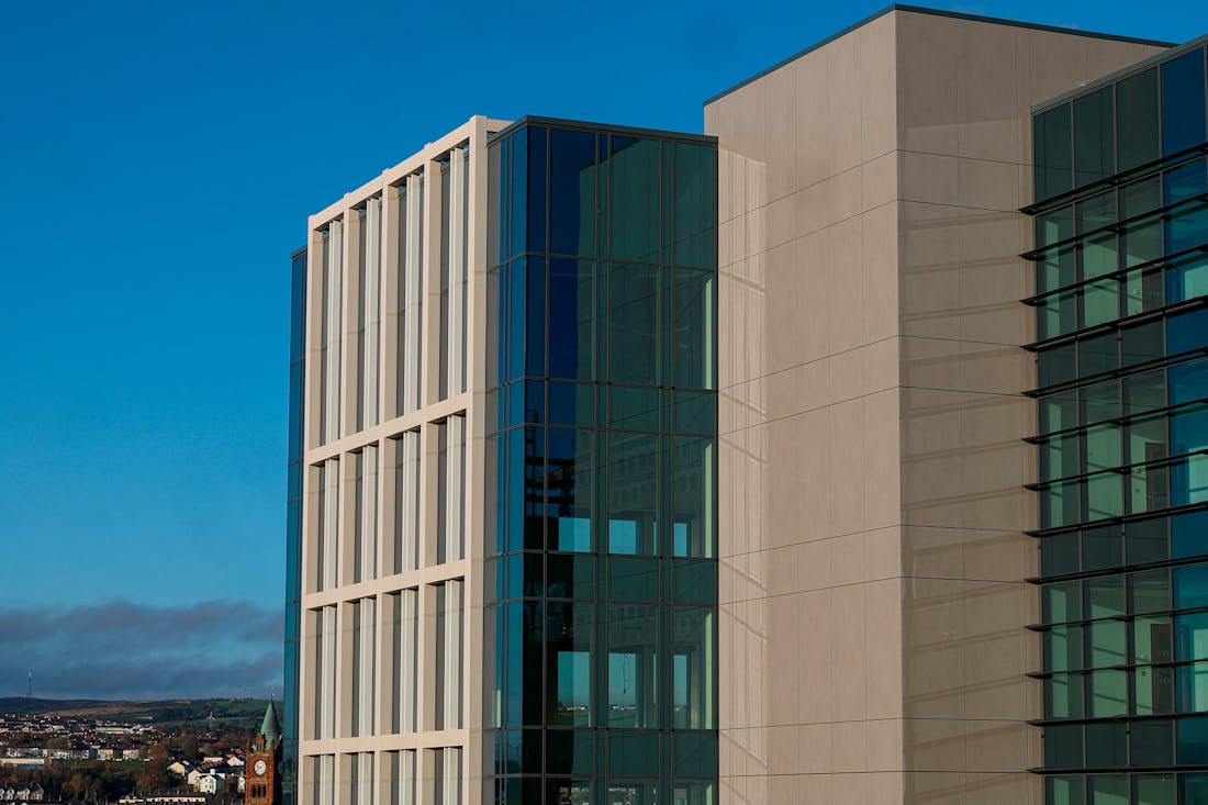 Dekton, selected for commercial property façade in Northern Ireland
