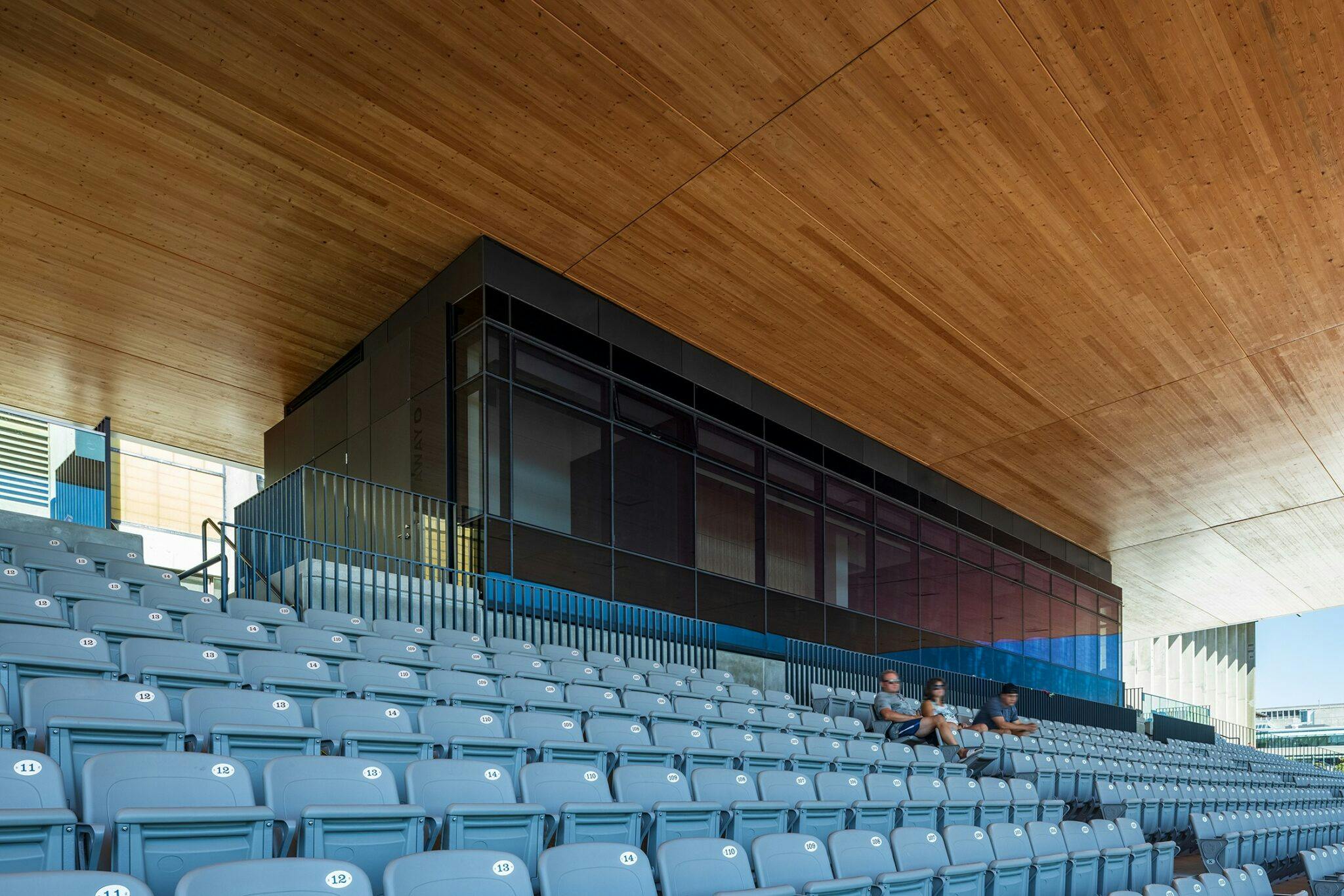 Image number 35 of the current section of SFU Stadium in Cosentino Australia