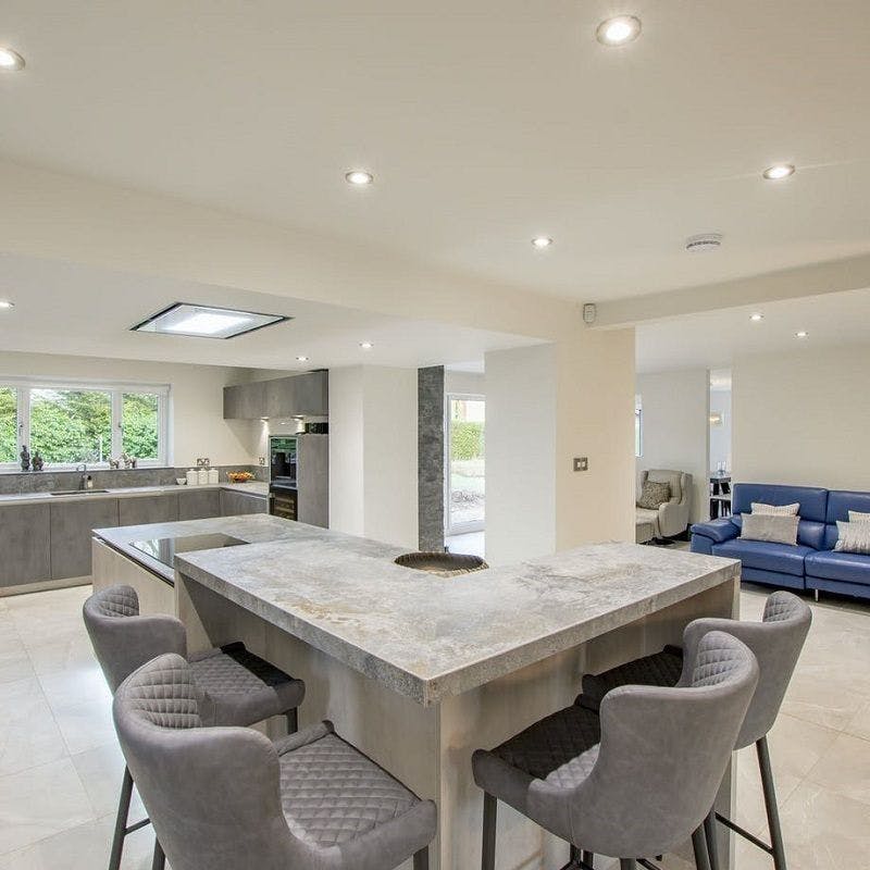 Image number 40 of the current section of grey-kitchen-benchtops in Cosentino Australia