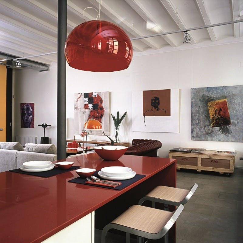 Image number 32 of the current section of red-kitchen-benchtops in Cosentino Australia