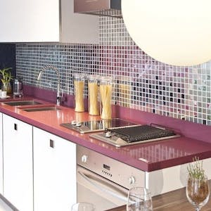Image number 34 of the current section of red-kitchen-benchtops in Cosentino Australia