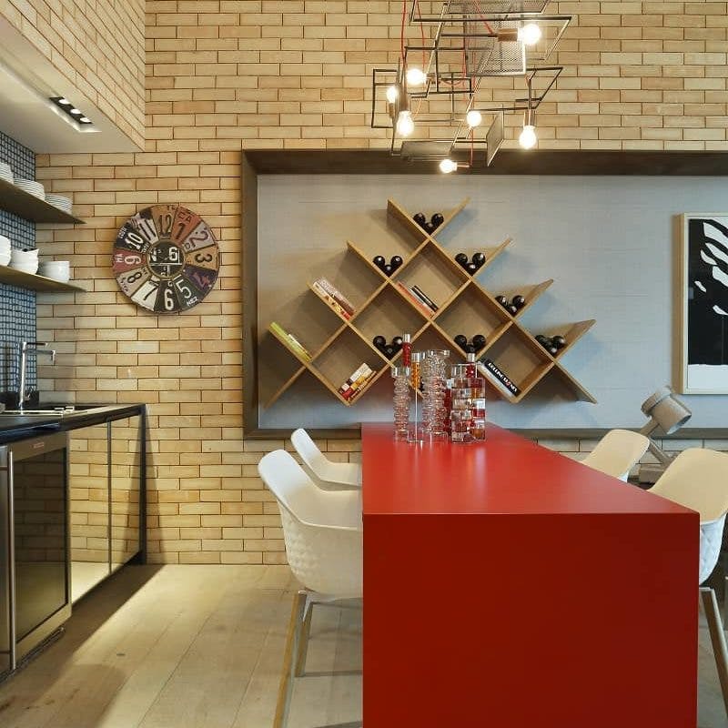 Image number 38 of the current section of red-kitchen-benchtops in Cosentino Australia