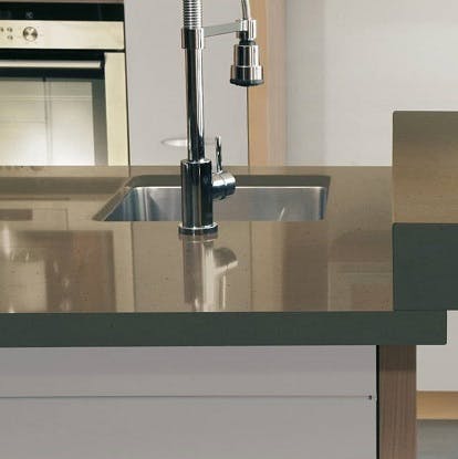 Image number 36 of the current section of green-kitchen-benchtops in Cosentino Australia