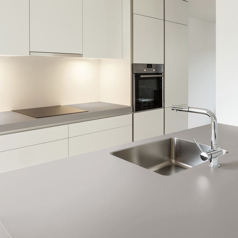Image number 39 of the current section of grey-kitchen-benchtops in Cosentino Australia