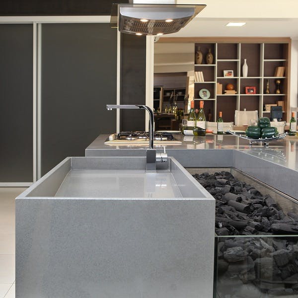 Image number 37 of the current section of grey-kitchen-benchtops in Cosentino Australia