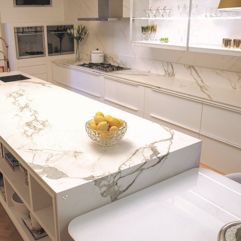 Image number 35 of the current section of White Kitchen Benchtops in Cosentino Australia