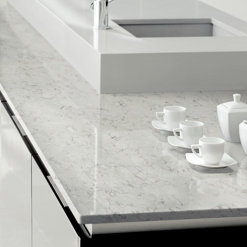 Image number 36 of the current section of White Kitchen Benchtops in Cosentino Australia