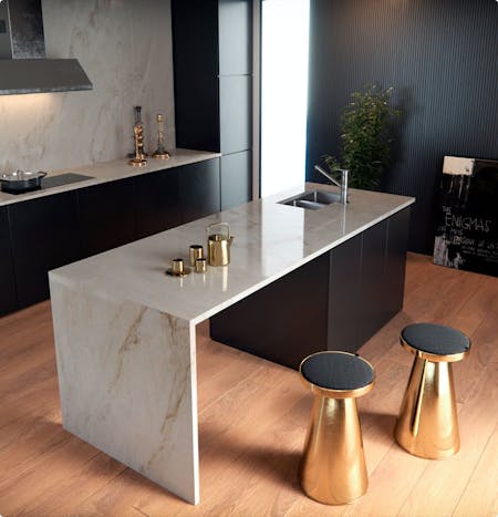 Image number 36 of the current section of How to design a kitchen island table to get the most out of it. in Cosentino Australia