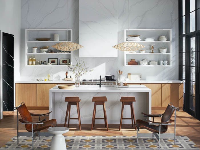 Image number 48 of the current section of Contemporary style in this kitchen featuring veins in Cosentino Australia