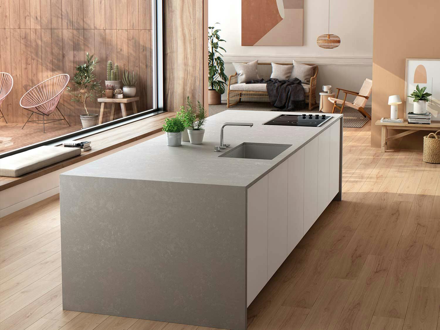 HybriQ+ Technology and Silestone® Loft: More natural, more sustainable, more design possibilities