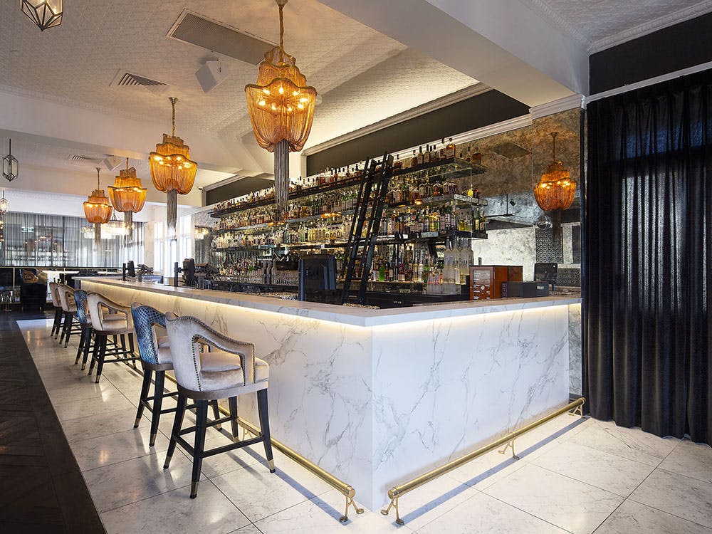 Image number 32 of the current section of Dekton® by Cosentino in Palace Supper Club, Brisbane in Cosentino Australia