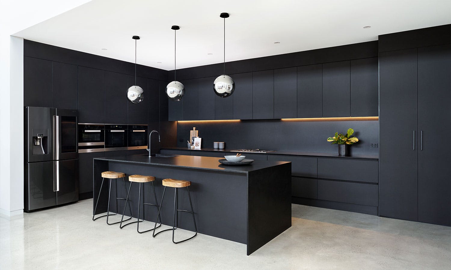 Image number 32 of the current section of Black beauty: A bold kitchen with Silestone® Negro Tebas by Vicello Kitchens in Cosentino Australia