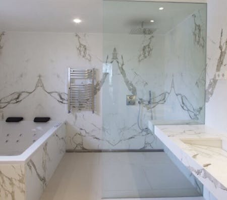 Image number 31 of the current section of Designer bathrooms with unique materials in Cosentino Australia