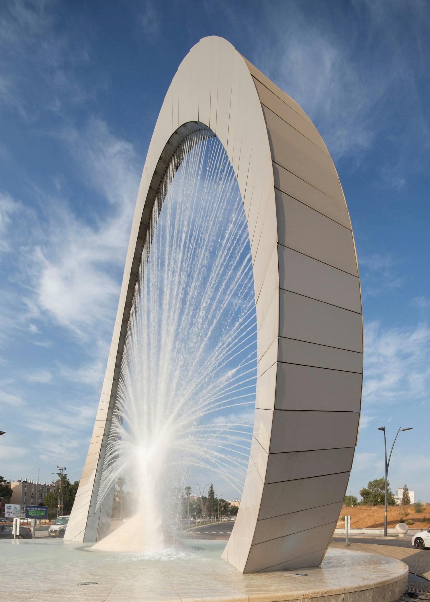 Image number 36 of the current section of Kiryat Gat Water Fountain in Cosentino Australia