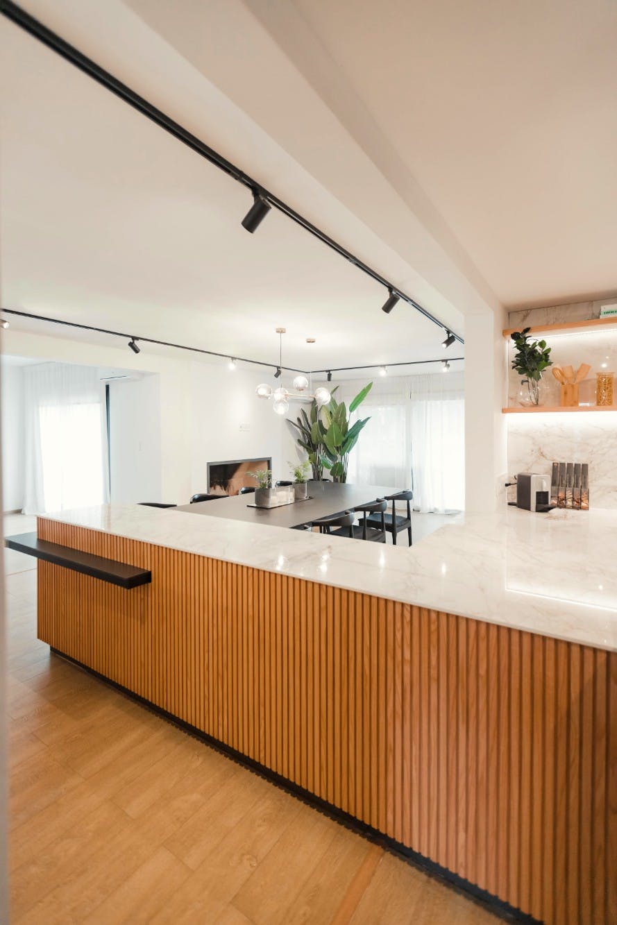 Image number 50 of the current section of Kitchen and dining room merged by a precise design in Cosentino Australia