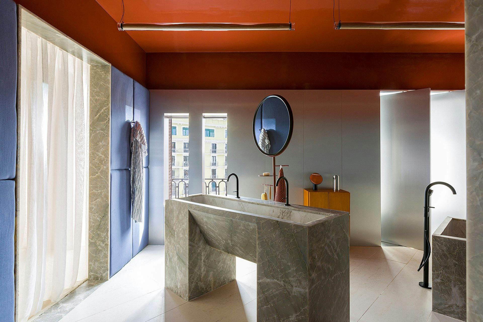 Image number 36 of the current section of A private temple reinventing the contemporary bathroom in Cosentino Australia