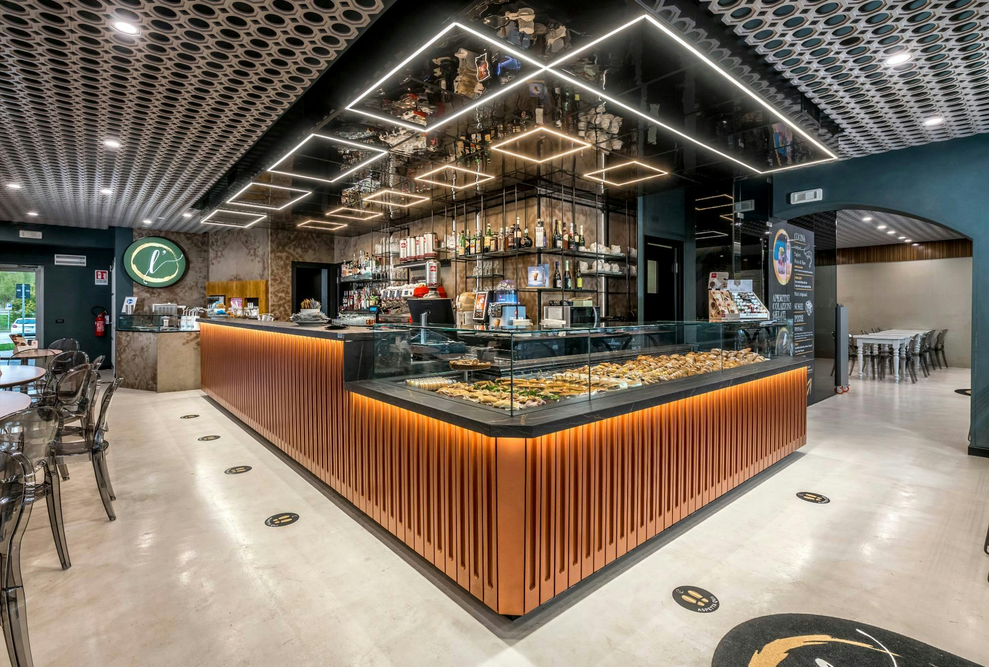 Image number 33 of the current section of The Orselli Lounge Bar & Restaurant in Cosentino Australia