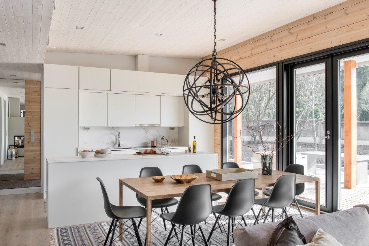 Image number 34 of the current section of A Scandifornian home with a bright and elegant kitchen in Cosentino Australia