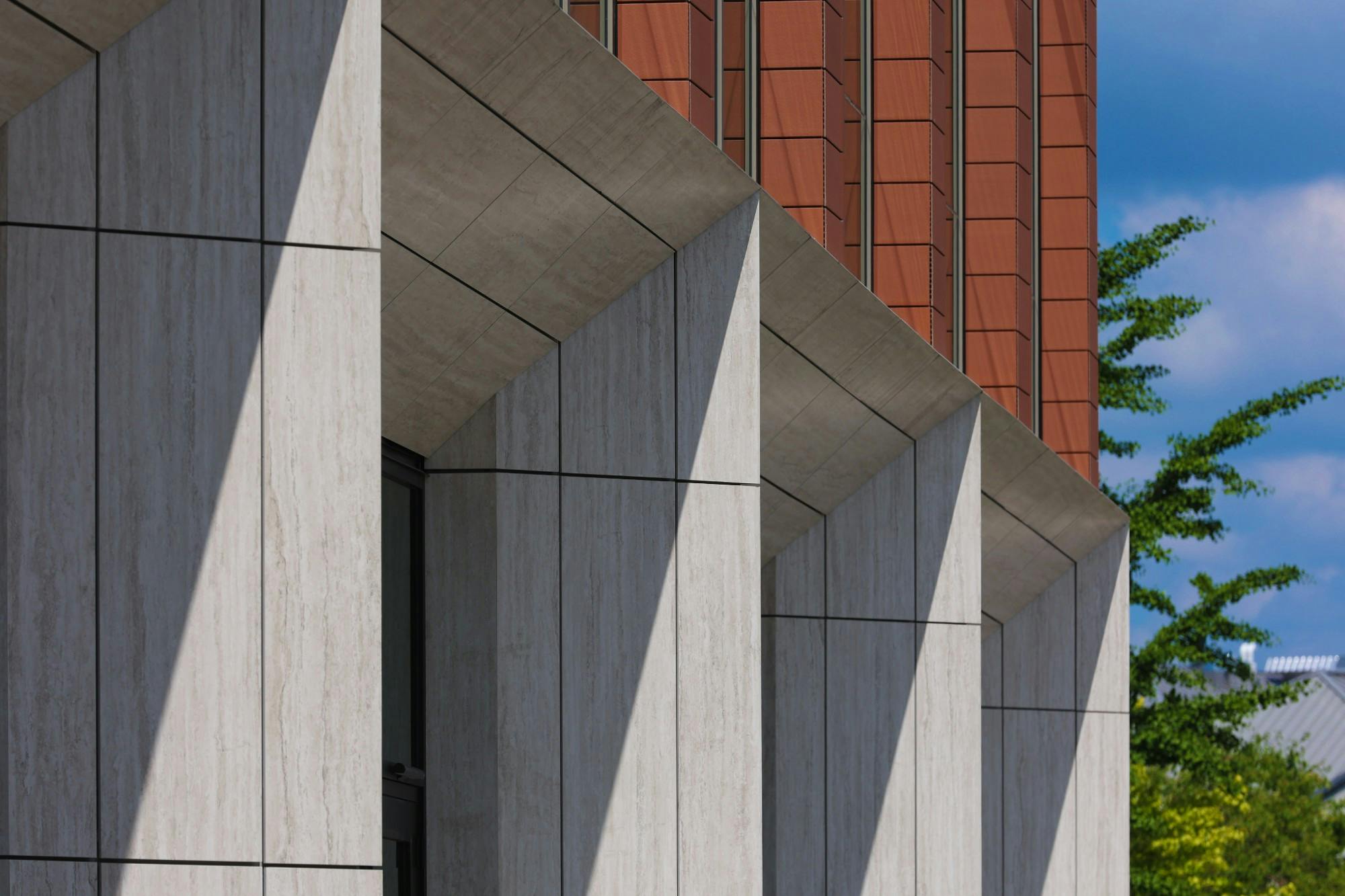 Image number 45 of the current section of A complex Dekton facade for The Warner Building in Michigan in Cosentino Australia