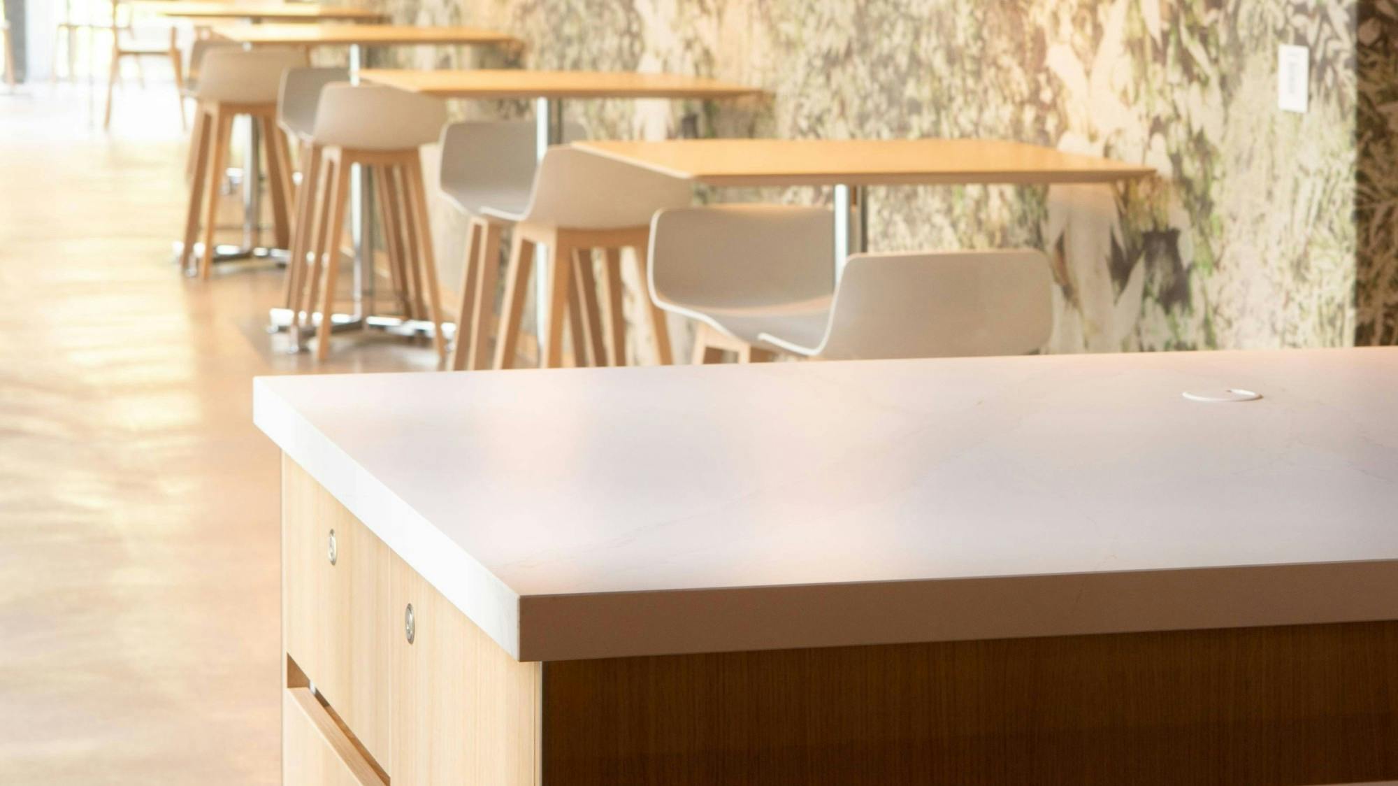 Image number 32 of the current section of Silestone, selected for the worktop of the Hyatt Regency’s demanding dining room for its extraordinary hygienic capabilities in Cosentino Australia