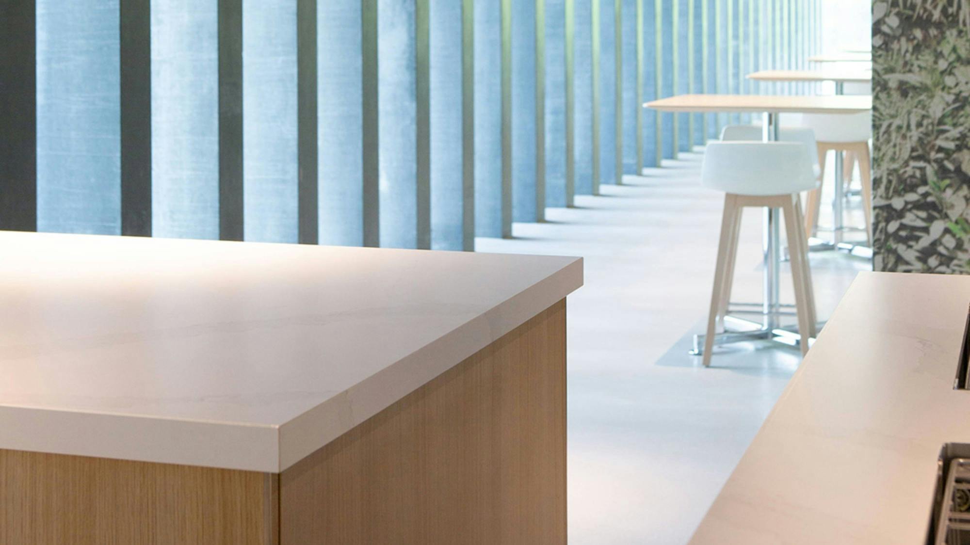 Image number 33 of the current section of Silestone, selected for the worktop of the Hyatt Regency’s demanding dining room for its extraordinary hygienic capabilities in Cosentino Australia