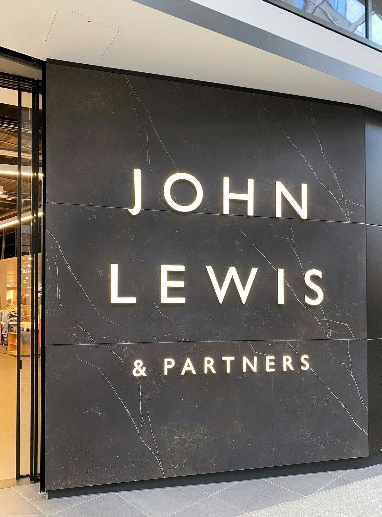 Image number 34 of the current section of A luxury façade for the new John Lewis shop in Edinburgh in Cosentino Australia
