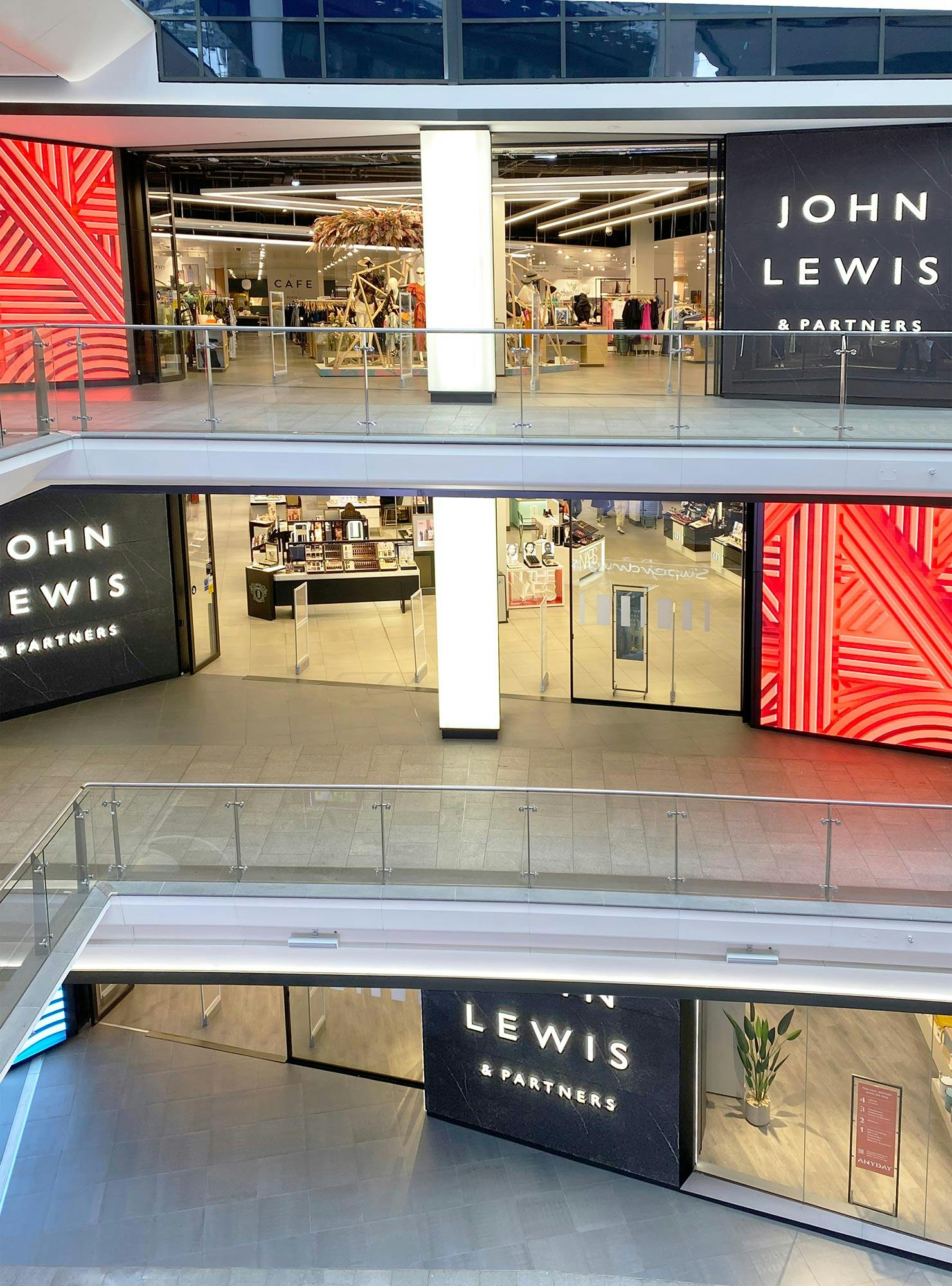 Image number 33 of the current section of A luxury façade for the new John Lewis shop in Edinburgh in Cosentino Australia