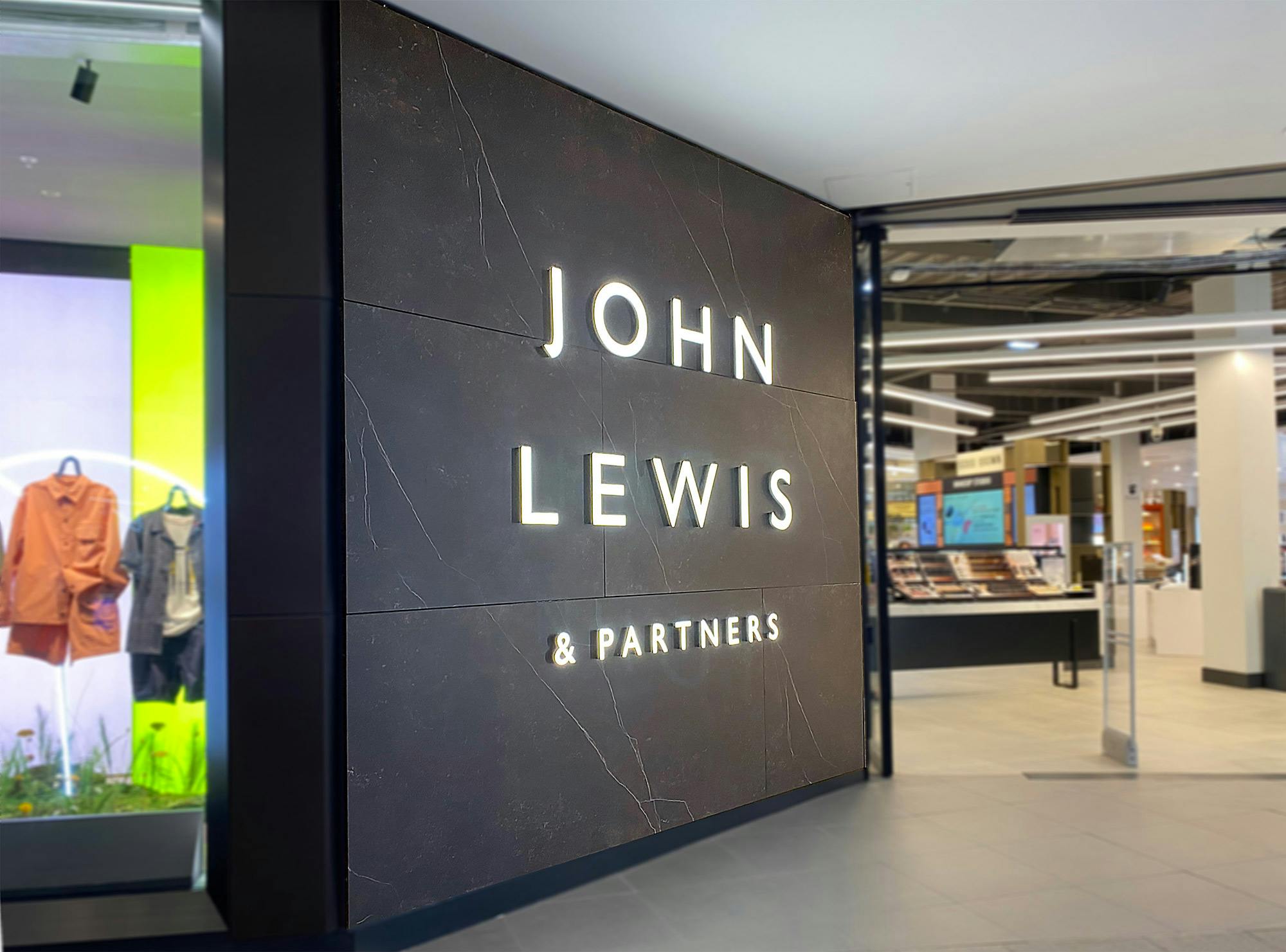 Image number 32 of the current section of A luxury façade for the new John Lewis shop in Edinburgh in Cosentino Australia