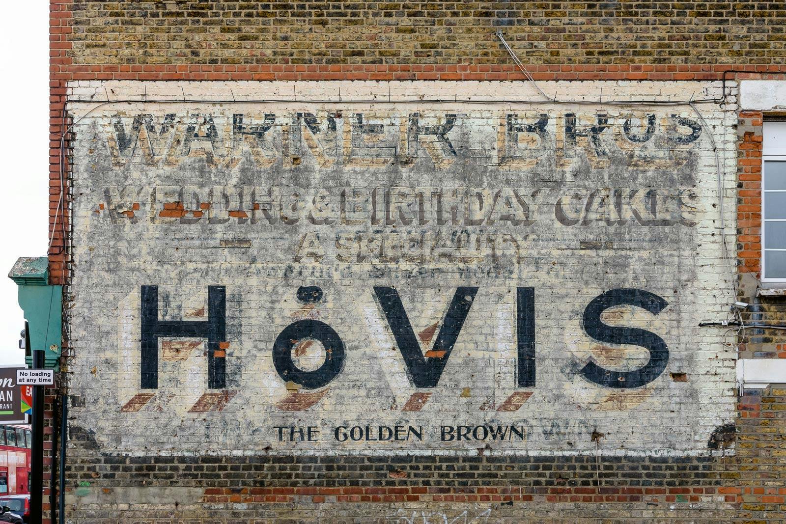 Image number 36 of the current section of Ghost Signs. A London Story in Cosentino Australia