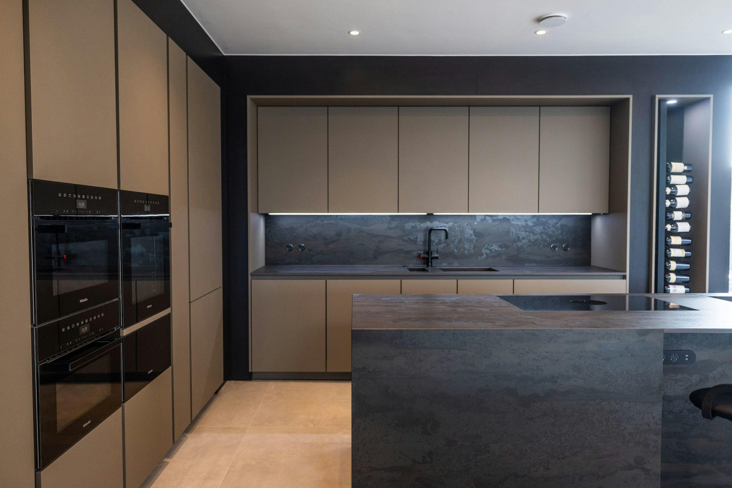 Image number 41 of the current section of Dekton specified as a façade and worktop at Kubö Home’s Partridge Walk residential development in Cosentino Australia