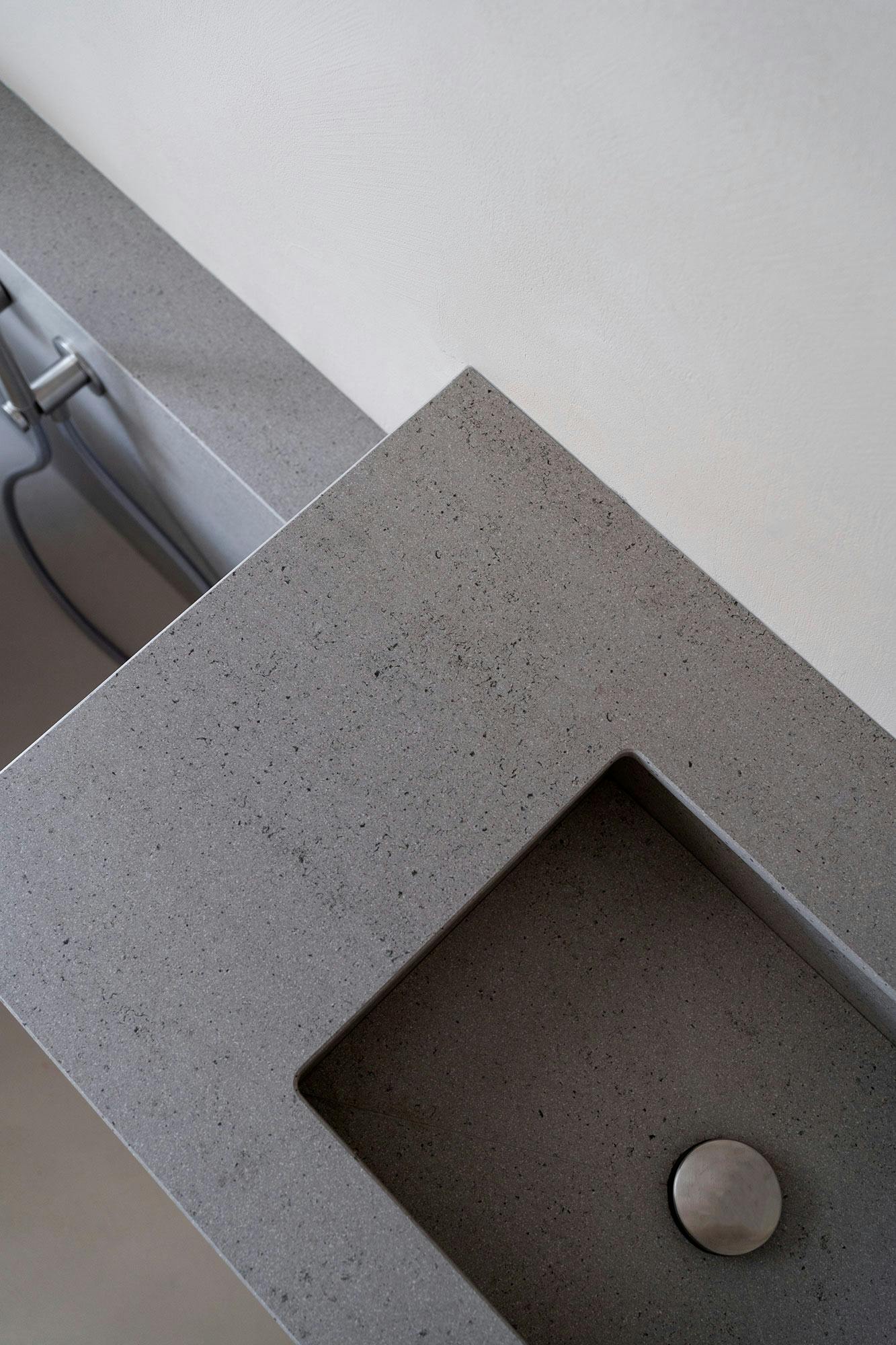 Image number 48 of the current section of Studio Costa Molinos turns to Dekton for the innovative vanity unit in the home of French influencers J’aime tout chez toi in Cosentino Australia