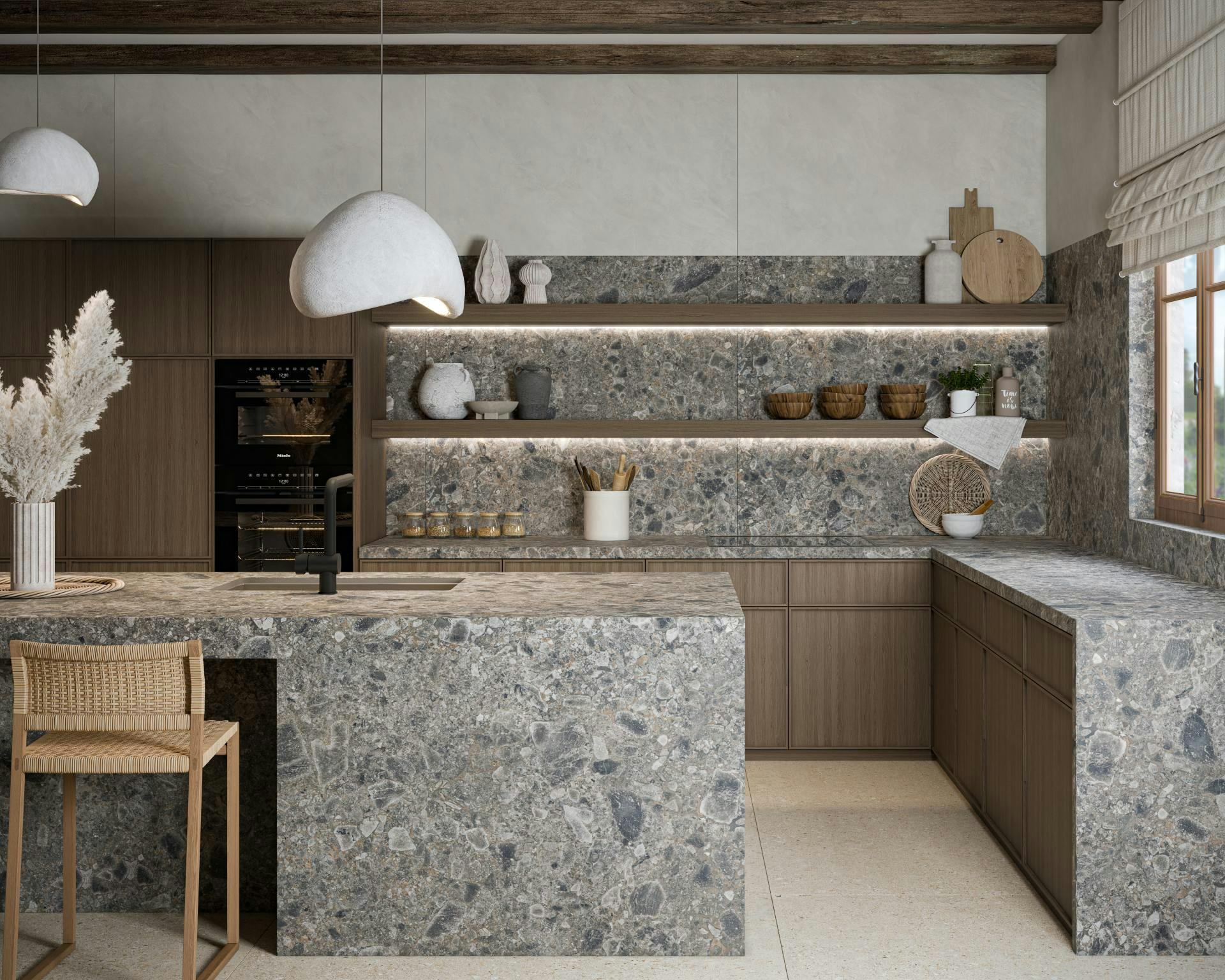 Image number 32 of the current section of {{Ceppo di Gré: the stone that adorned Milan becomes a trend reinterpreted by Dekton}} in Cosentino Australia
