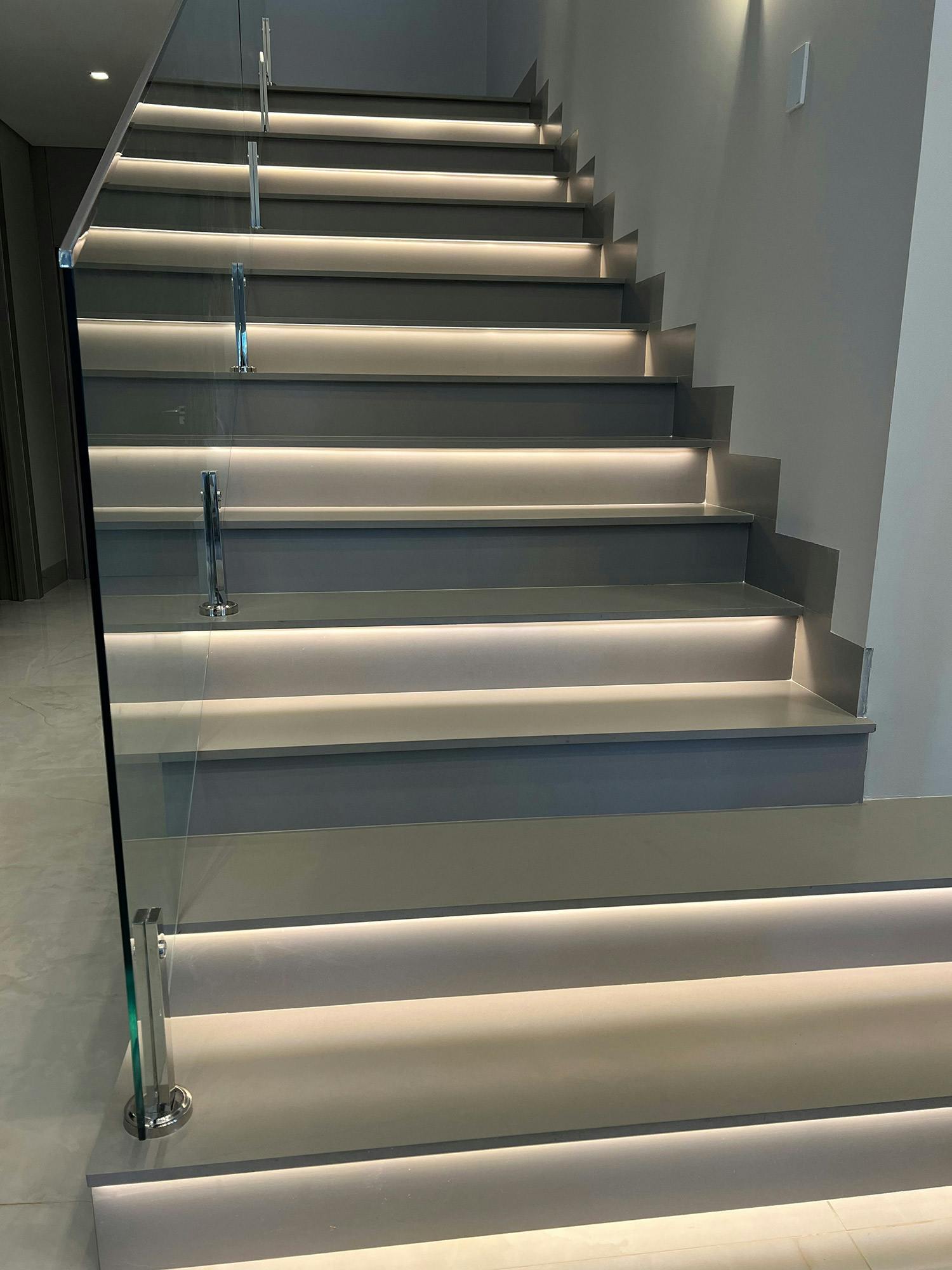 Image number 41 of the current section of Silestone and Dekton clad the staircase, kitchen and bathrooms of a modern Brazilian home in Cosentino Australia