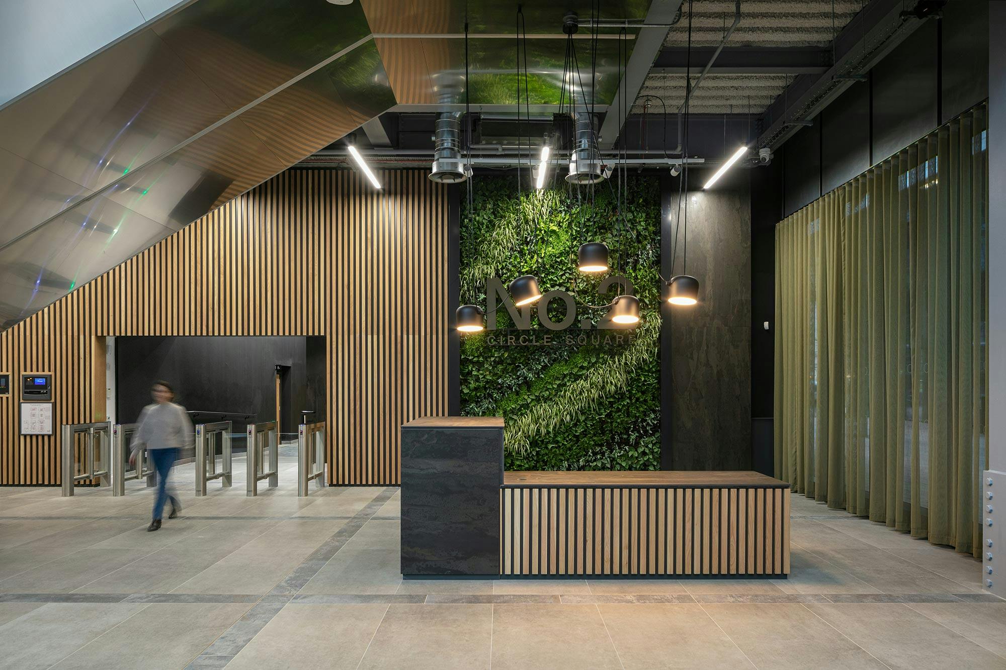 Image number 33 of the current section of Dekton brings contemporary style, versatility and durability to Manchester’s newest office space at Circle Square in Cosentino Australia