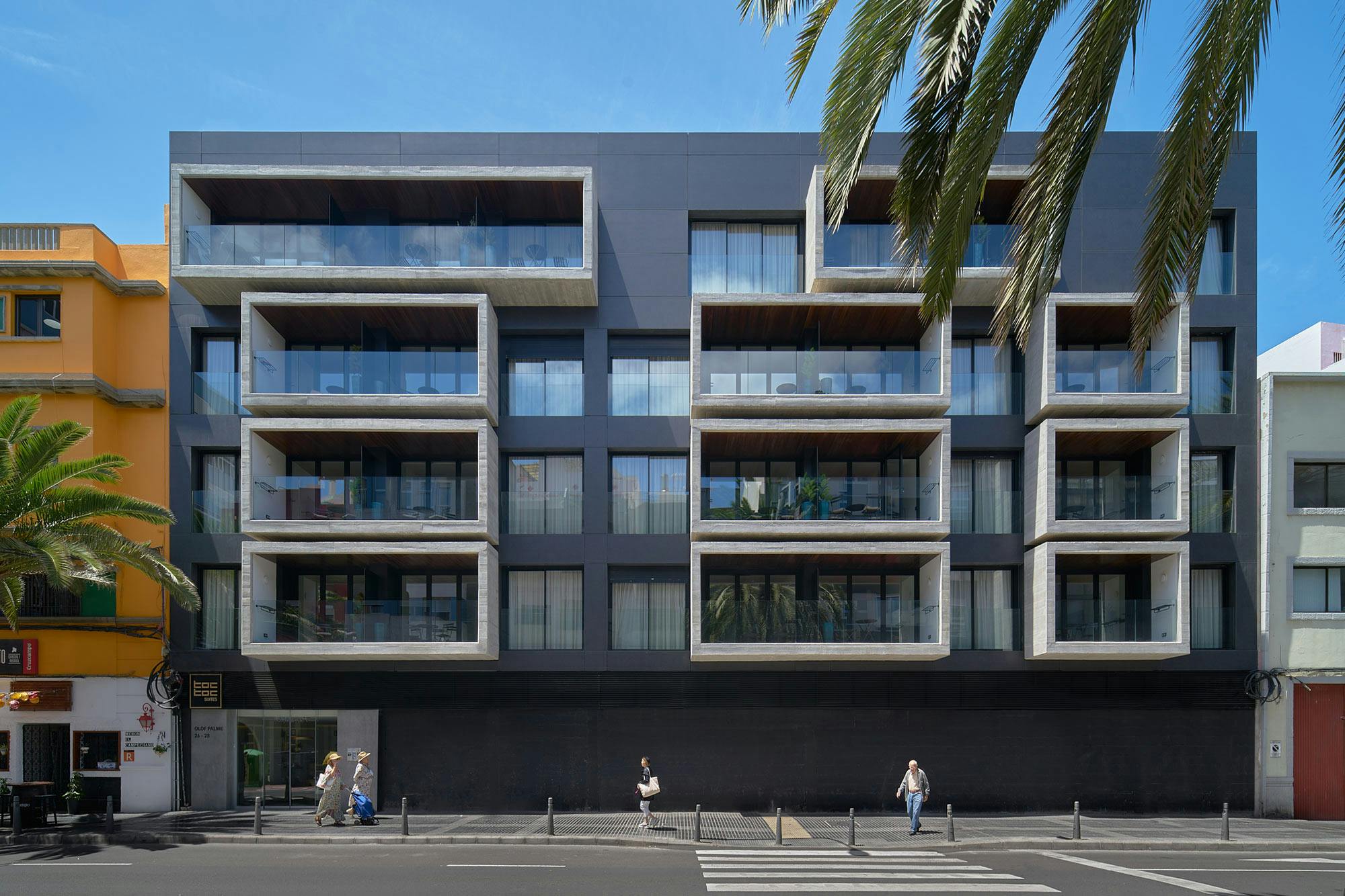 Image number 38 of the current section of Dekton Keranium brings a modern and luxurious look to the façade of this exclusive development in Nerja in Cosentino Australia