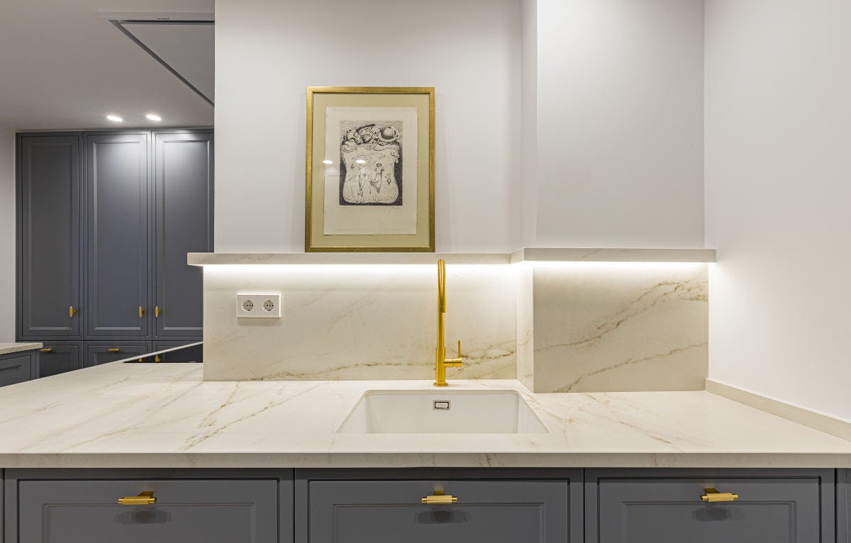 Image number 33 of the current section of Dekton’s most elegant colours grace this modern flat in a classic style in Cosentino Australia