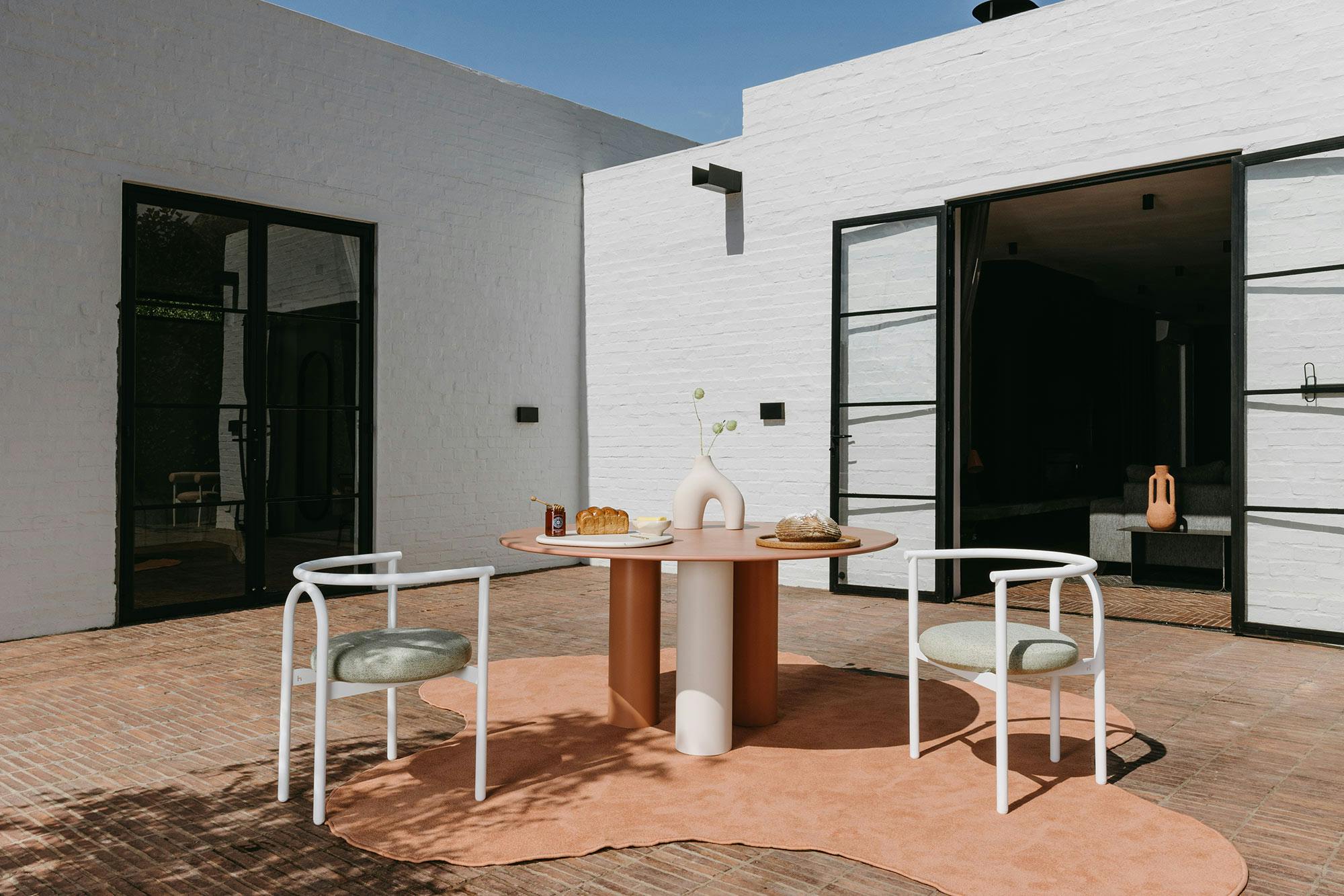 Image number 32 of the current section of Dekton’s Kraftizen collection completes furniture brand Haldane Martin’s uniquely South African tables in Cosentino Australia