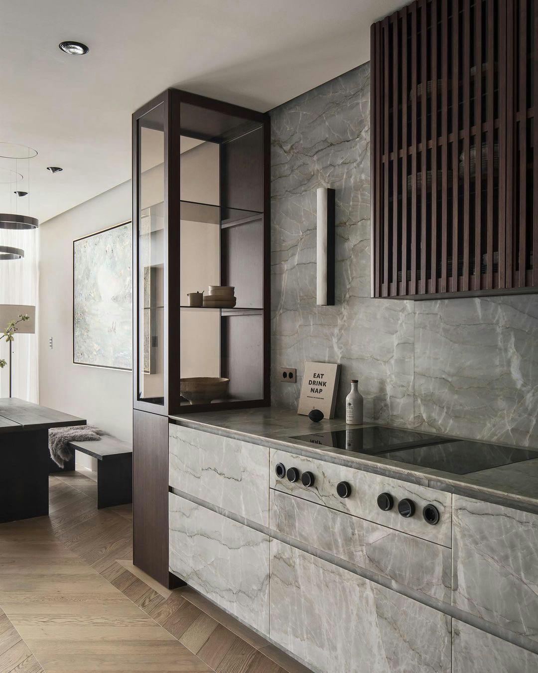 Image number 34 of the current section of A minimalist, sculptural and unique kitchen thanks to Sensa natural stone in Cosentino Australia